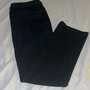 New York and Company Black Cotton Pants